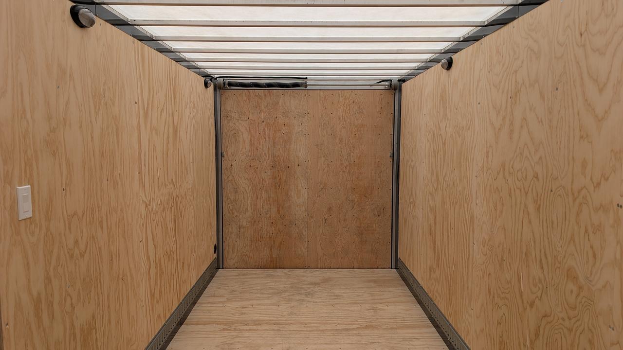2026 Canadian Trailer Company 7x16 V-Nose Cargo Trailer Aluminum Tandem Axle Photo11