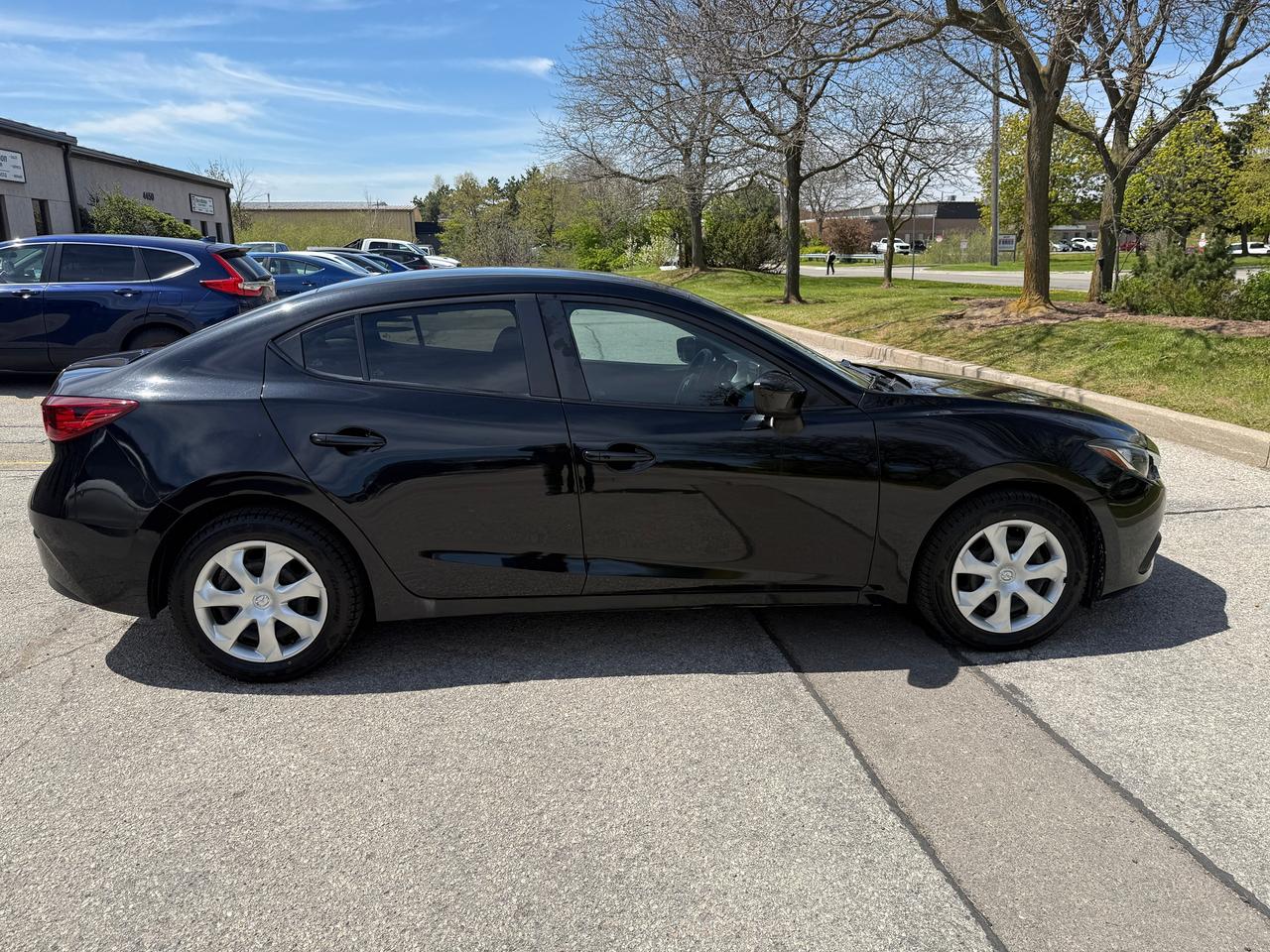 2016 Mazda MAZDA3 BLACK/BLACK,AUTOMATIC,REAR VIEW CAMERA..CERTIFIED! Photo3