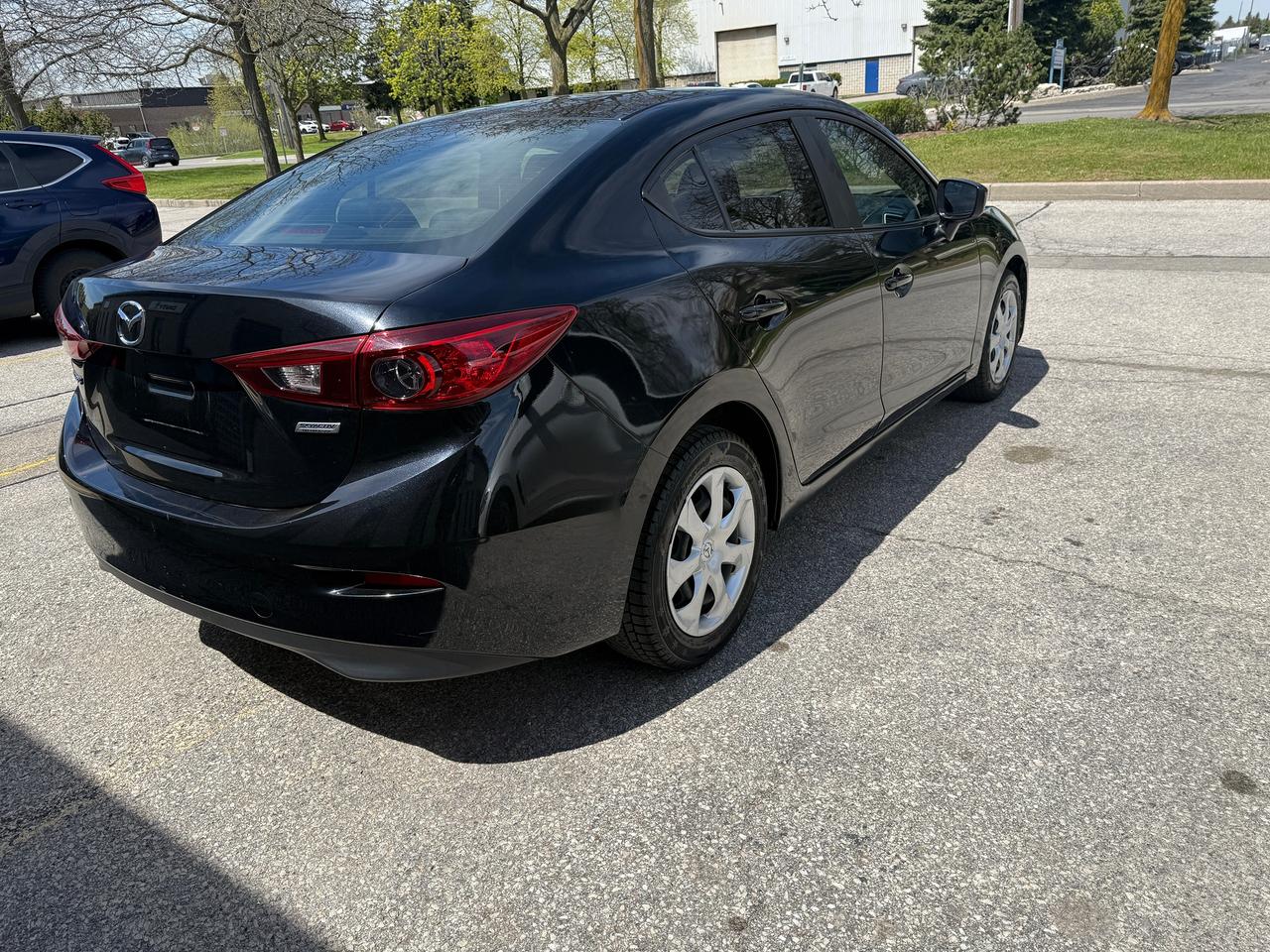 2016 Mazda MAZDA3 BLACK/BLACK,AUTOMATIC,REAR VIEW CAMERA..CERTIFIED! Photo4