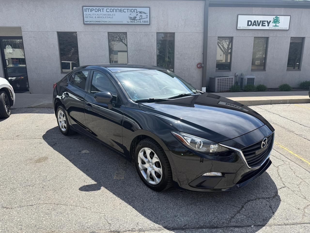 2016 Mazda MAZDA3 BLACK/BLACK,AUTOMATIC,REAR VIEW CAMERA..CERTIFIED! Photo