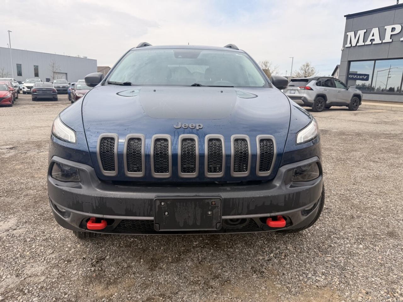 2018 Jeep Cherokee Trailhawk 4x4 NAV LEATHER PANO ROOF CAMERA HTD SEA Photo