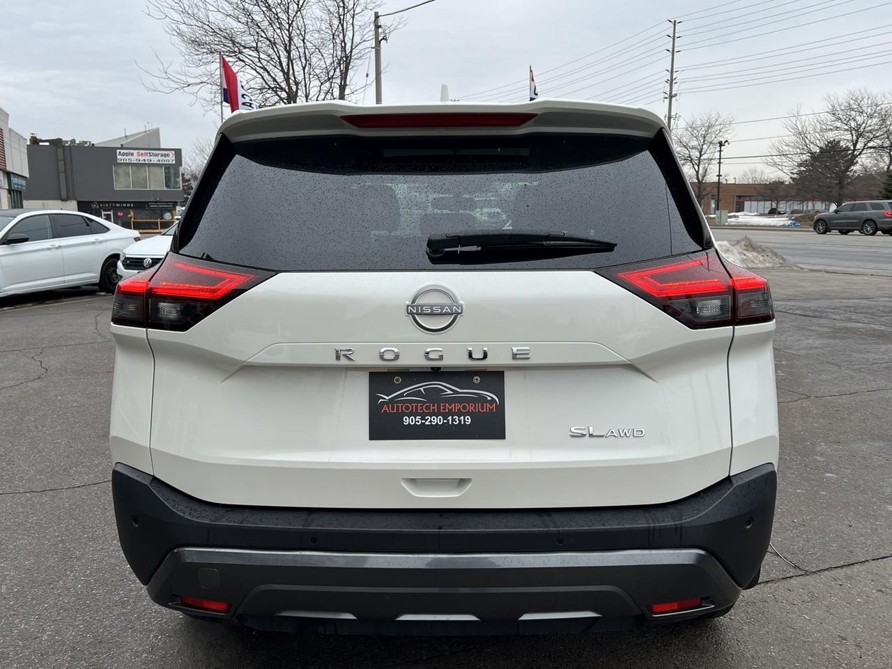 2023 Nissan Rogue SL Pearl White AWD   FULLY LOADED   Htd Rear Seats Photo2