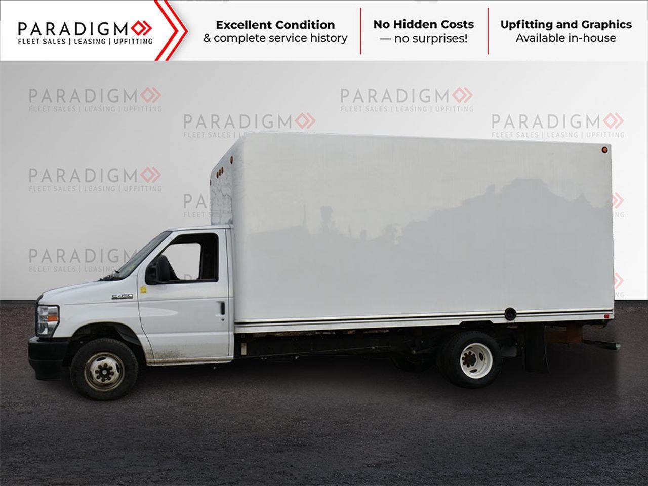 2024 Ford E-Series Cutaway 176" 16 ft Cube Box Standard Truck Photo