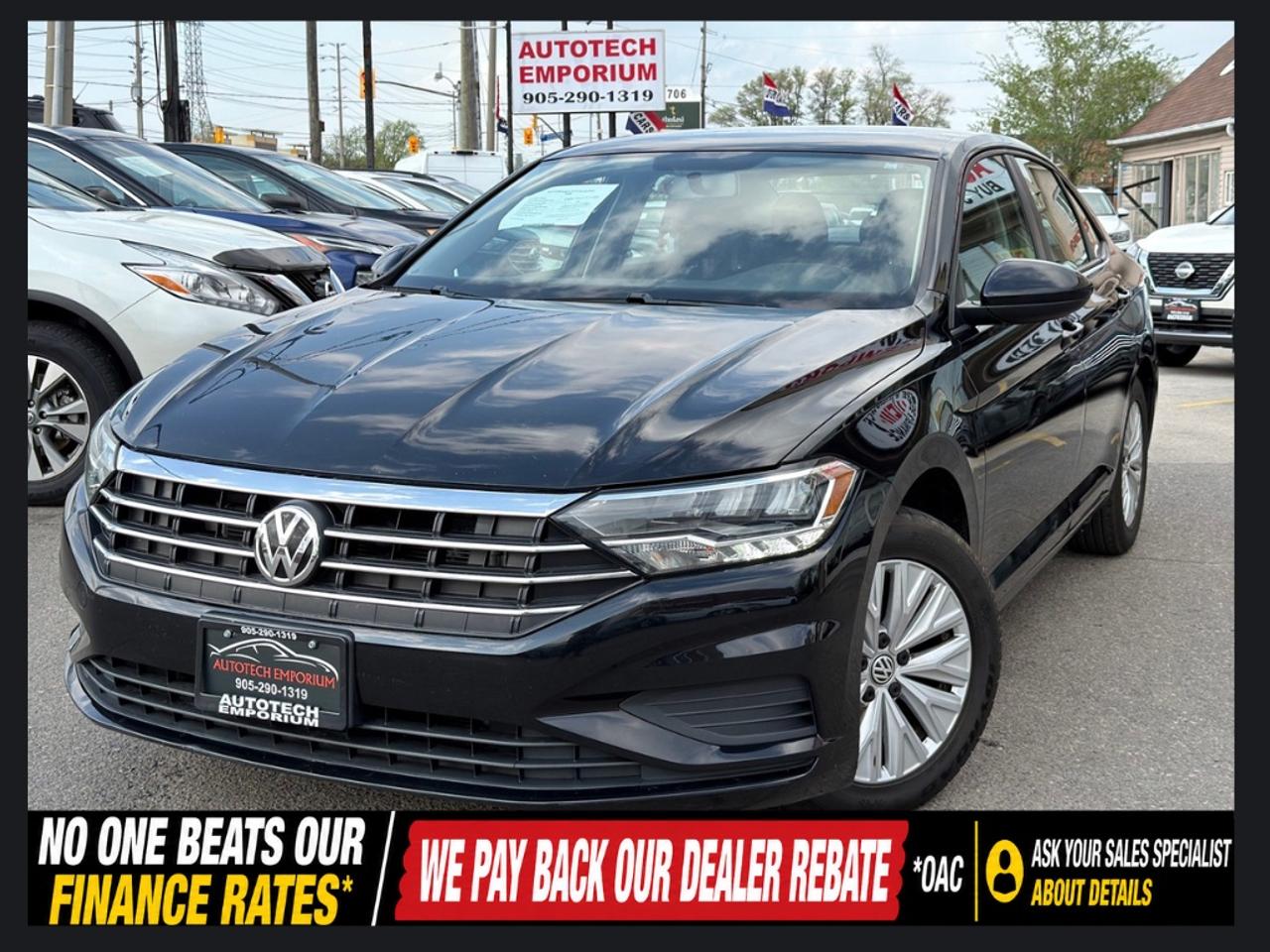 2019 Volkswagen Jetta Comfortline   Htd Seats   Rev Cam   Bluetooth Photo0