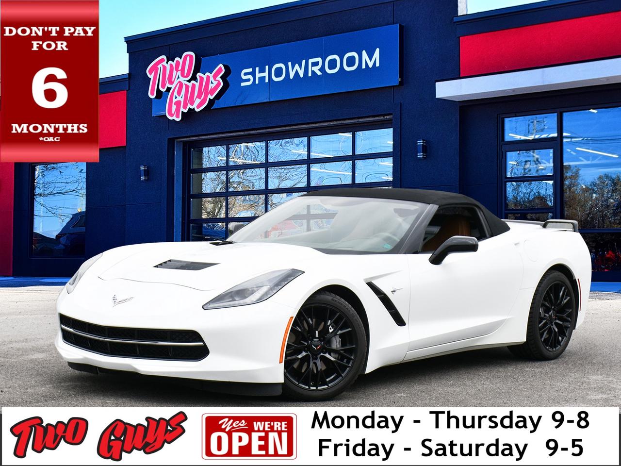 2015 Chevrolet Corvette 2dr Stingray Conv w-2LT Leather Nav Back Up Camera Photo