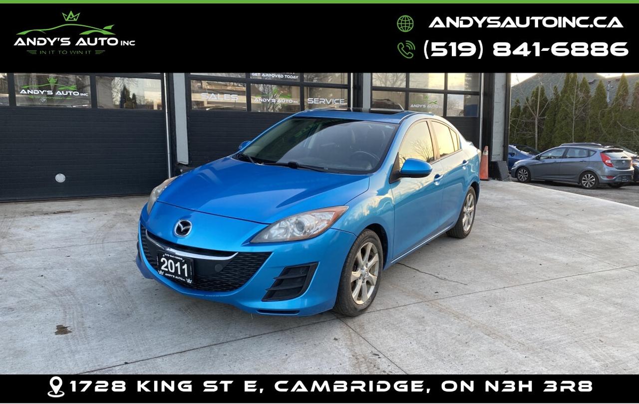 2011 Mazda MAZDA3 GT ! LEATHER ! SUNROOF ! Photo