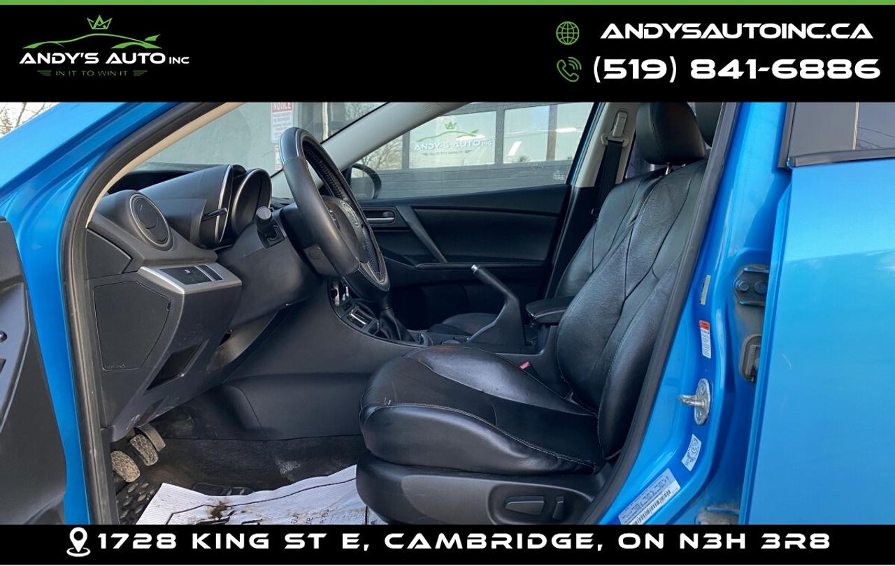 2011 Mazda MAZDA3 GT ! LEATHER ! SUNROOF ! Photo