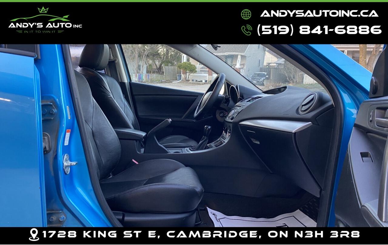2011 Mazda MAZDA3 GT ! LEATHER ! SUNROOF ! Photo