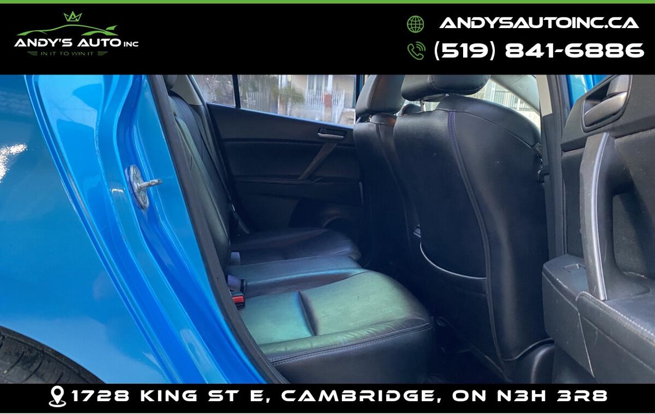 2011 Mazda MAZDA3 GT ! LEATHER ! SUNROOF ! Photo