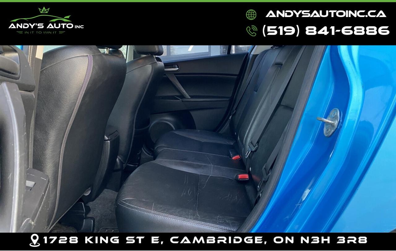 2011 Mazda MAZDA3 GT ! LEATHER ! SUNROOF ! Photo