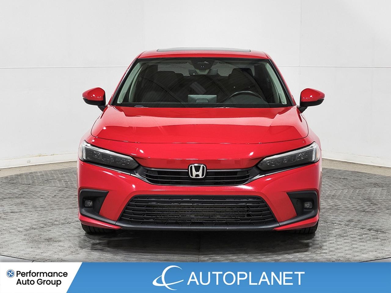 2022 Honda Civic Sedan Touring, Navi, Sunroof, Apple CarPlay, Back Up Cam Photo