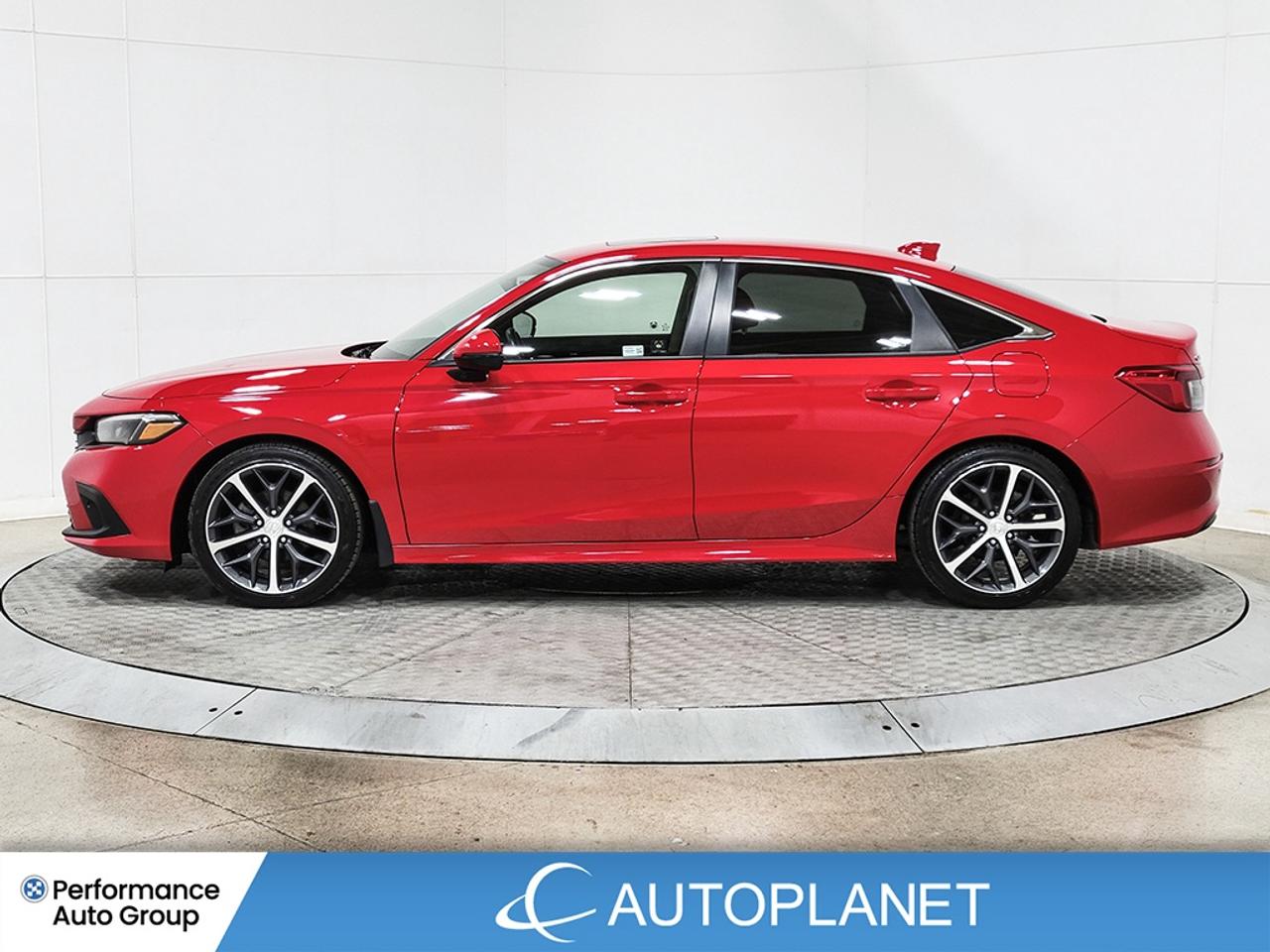2022 Honda Civic Sedan Touring, Navi, Sunroof, Apple CarPlay, Back Up Cam Photo