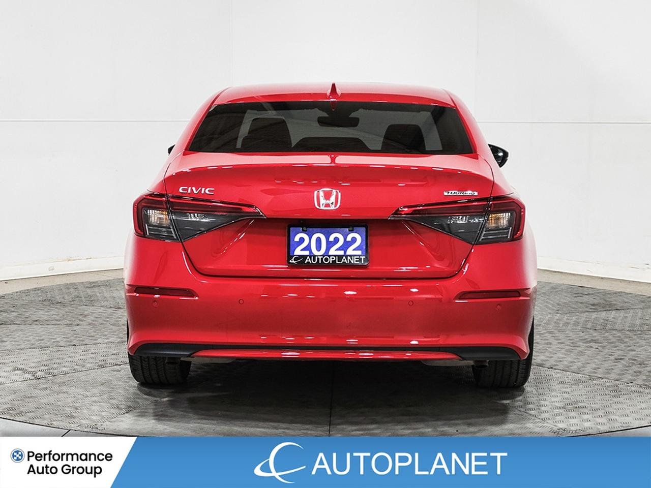 2022 Honda Civic Sedan Touring, Navi, Sunroof, Apple CarPlay, Back Up Cam Photo