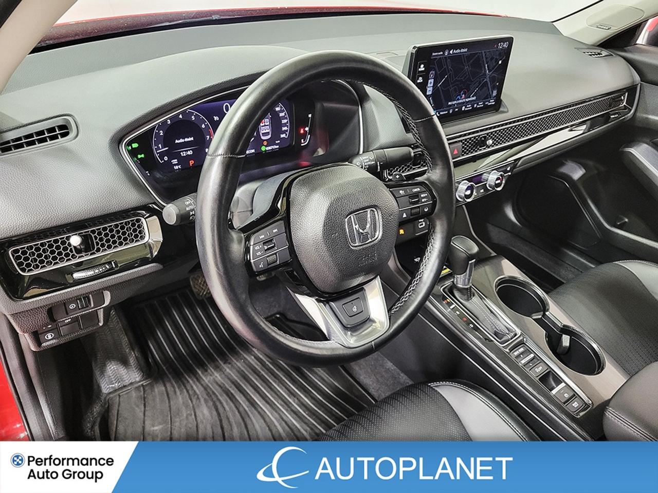 2022 Honda Civic Sedan Touring, Navi, Sunroof, Apple CarPlay, Back Up Cam Photo