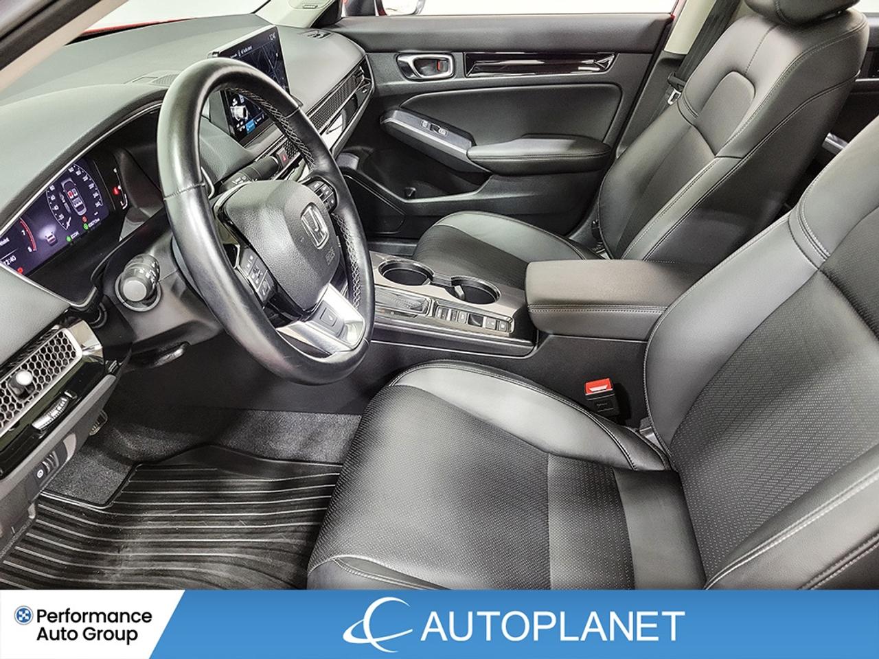 2022 Honda Civic Sedan Touring, Navi, Sunroof, Apple CarPlay, Back Up Cam Photo