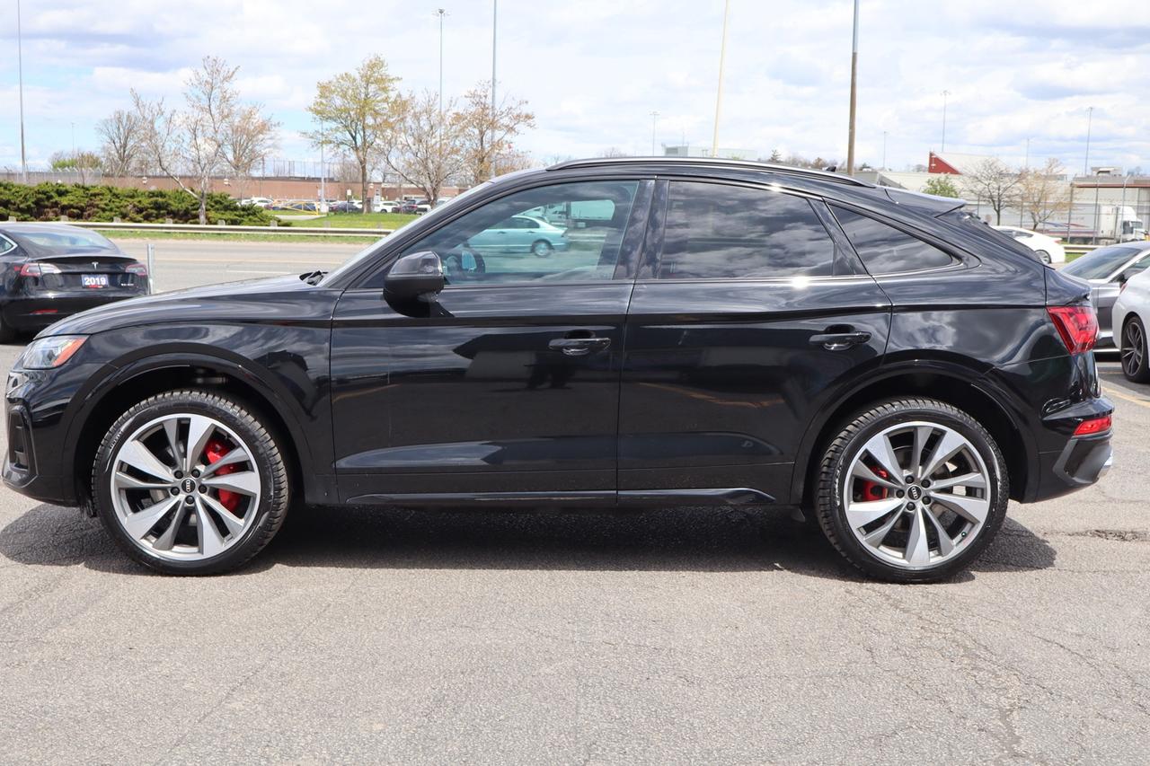 2022 Audi SQ5 Sportback Progressiv Sportback quattro   No Accident   Red I Photo3