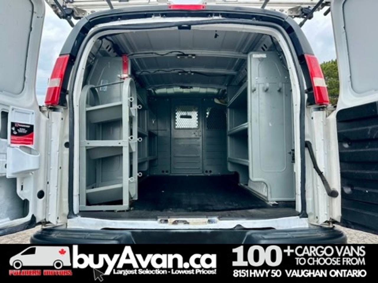 2015 GMC Savana Cargo Van Savana 2500 Racks Divider Shelves Photo