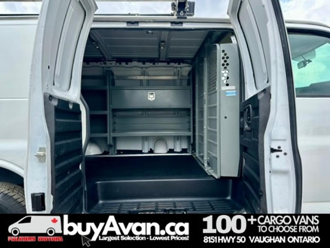 2015 GMC Savana Cargo Van Savana 2500 Racks Divider Shelves Photo