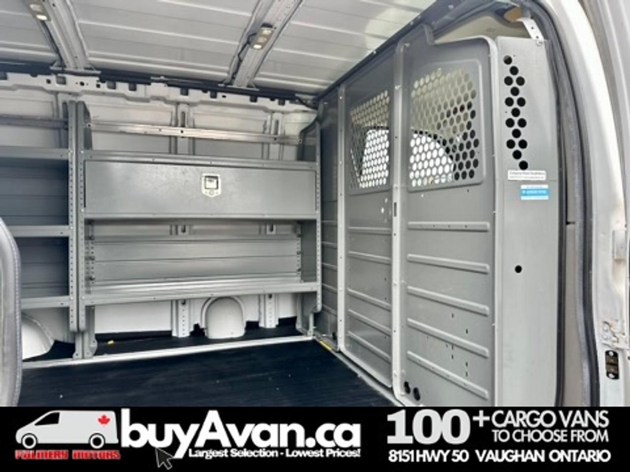 2015 GMC Savana Cargo Van Savana 2500 Racks Divider Shelves Photo