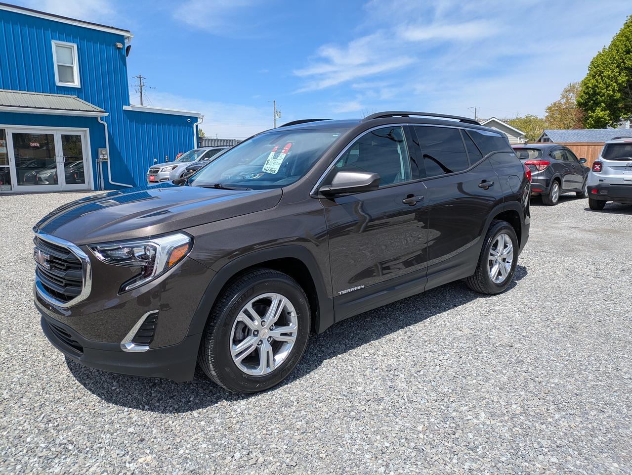 <p>Discover the perfect blend of style, comfort, and practicality with this pre-owned 2019 GMC Terrain FWD 4dr SLE, now available at Ricks Auto Sales. This eye-catching gray SUV crossover is more than just a vehicle; its your next adventure companion, designed to make every drive enjoyable. Inside, youll find a serene gray interior that complements the sleek exterior, creating a sophisticated and welcoming cabin.</p><p>Under the hood, a responsive 1.4L 4-cylinder engine paired with a smooth automatic transmission offers efficient performance for your daily commutes and weekend getaways. With only 87,469 kilometers on the odometer, this GMC Terrain is ready to provide many more miles of reliable service. Its versatile SUV/crossover body style ensures ample space for passengers and cargo, making it an ideal choice for families, professionals, or anyone seeking a dependable and stylish ride.</p><p>At Ricks Auto Sales, were confident this 2019 GMC Terrain SLE will exceed your expectations. Its front-wheel drive system provides confident handling, while its four doors offer convenient access for everyone. Come explore this fantastic SUV and experience the quality and value it brings.</p><p>Here are a few features with the most sizzle for this 2019 GMC Terrain FWD 4dr SLE:</p><ul><li><strong>Sleek SUV/Crossover Design:</strong> Turn heads with its modern and versatile gray exterior, perfect for navigating city streets or escaping for the weekend.</li><li><strong>Comfortable Gray Interior:</strong> Step into a refined and relaxing cabin space that offers a premium feel for every journey.</li><li><strong>Efficient 1.4L 4-Cylinder Engine:</strong> Enjoy a balanced driving experience with a fuel-efficient engine that doesnt compromise on performance.</li><li><strong>Smooth Automatic Transmission:</strong> Effortlessly glide through gears for a seamless and enjoyable driving experience, whether in traffic or on the open road.</li><li><strong>Ample Cargo Space:</strong> Conquer your to-do list or pack for a road trip with the generous cargo capacity, making it ideal for all your lifestyle needs.</li><li><strong>CLEAN CARFAX</strong></li></ul><p><strong><em>Powered by AutoIntelligence&trade;</em></strong></p><p>Vehicle information has been generated using artificial intelligence and is provided for informational purposes only. While efforts are made to ensure accuracy, please confirm all details directly with the dealer.</p><p style=margin: 0in;><strong><span lang=EN-CA style=font-size: 18.0pt; font-family: Segoe UI Emoji,sans-serif; mso-ascii-font-family: system-ui; mso-hansi-font-family: system-ui; color: #080809; mso-char-type: symbol-ext; mso-symbol-font-family: Segoe UI Emoji;>💥</span></strong><strong><span lang=EN-CA style=font-size: 18.0pt; font-family: system-ui,serif; color: #080809;>Why pay more?<span style=mso-spacerun: yes;>&nbsp; </span>At Rick&rsquo;s Auto Sales, Cash or Finance = SAME PRICE.<span style=mso-spacerun: yes;>&nbsp; </span>Don&rsquo;t fall victim to dealer gimmicks&hellip; come to Rick&rsquo;s Auto Sales for transparent &ldquo;ALL IN&rdquo; pricing with no surprises&hellip; just grab your keys & skip the fees! </span></strong></p><p style=margin: 0in;><strong><span lang=EN-CA style=font-size: 18.0pt; font-family: system-ui,serif; color: #080809;>&nbsp;</span></strong></p><p style=margin: 0in;><strong><span lang=EN-CA style=font-size: 18.0pt; font-family: system-ui,serif; color: #080809;><span style=mso-spacerun: yes;>&nbsp;</span>We service what we sell!&nbsp; The purchase price INCLUDES Certification with a 30-day/1500 km warranty covering any mechanical issues.&nbsp; Vehicles come standard with ONE key (if we receive more than ONE key, we will include it).&nbsp; Options to purchase additional warranty and Corrosion-Free rustproofing are also available.&nbsp; Financing is available on qualifying vehicles.</span></strong></p><p style=margin: 0in;><strong><span lang=EN-CA style=font-size: 18.0pt; font-family: system-ui,serif; color: #080809;>This is your Hometown Pre-Owned Sales Centre.&nbsp; As an Independently Owned and Operated Automotive Centre for over 20 years, we know our customers are the core of our business.&nbsp; We pride ourselves on providing our customers with heartfelt service. Honesty and Integrity are our mottos.</span></strong></p><p style=margin: 0in;><strong><span lang=EN-CA style=font-size: 18.0pt; font-family: system-ui,serif; color: #080809;><span style=mso-spacerun: yes;>&nbsp;</span></span></strong></p><p style=margin: 0in;><strong><span lang=EN-CA style=font-size: 18.0pt; font-family: system-ui,serif; color: #080809;>Servicing the entire Niagara Region and beyond!&nbsp; **CHECK OUT OUR REVIEWS AND OUR FACEBOOK PAGE**</span></strong></p><p style=margin: 0in;><strong><span lang=EN-CA style=font-size: 18.0pt; font-family: system-ui,serif; color: #080809;>Book an appointment or stop in for a test drive TODAY, you won&rsquo;t be disappointed!</span></strong></p><p style=margin: 0in;><strong><span lang=EN-CA style=font-size: 18.0pt; font-family: system-ui,serif; color: #080809;>Rick&rsquo;s Auto Sales (UCDA MEMBER) BUY WITH CONFIDENCE</span></strong></p>