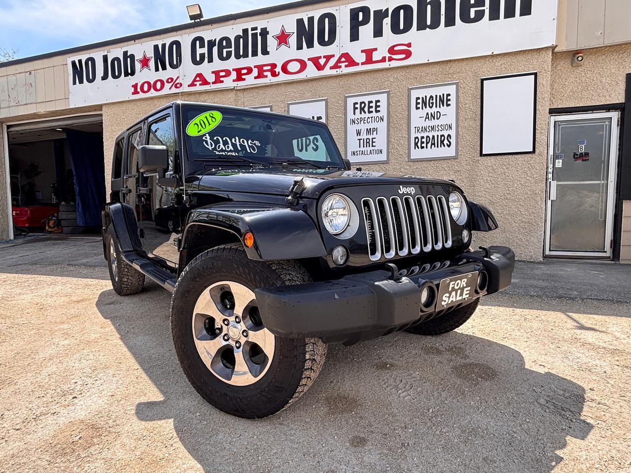 2018 Jeep Wrangler SAHARA 4X4