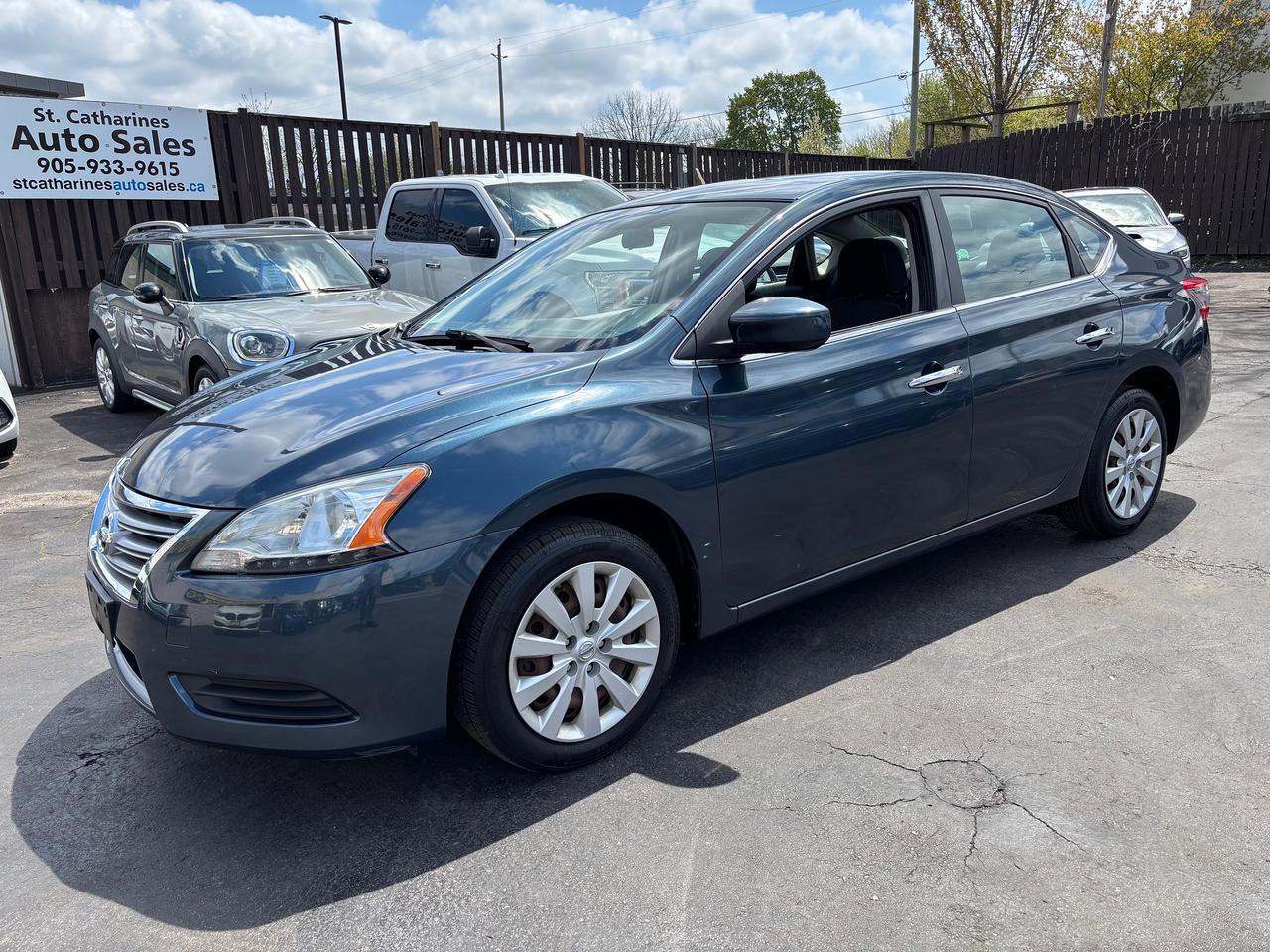 <p>2014 Nissan Sentra SV with a <strong>manual transmission</strong>! Keep fuel costs under control with <span data-subtree=aimfl,mfl data-processed=true data-copy-service-computed-style=font-family: "Google Sans", Arial, sans-serif; font-size: 16px; font-weight: 400; margin: 0px; text-decoration: none; border-bottom: 0px rgb(10, 10, 10);>a combined fuel economy of only </span><mark class=HxTRcb data-sfc-root=c data-wiz-uids=samd5_g data-sfc-cb= data-ved=2ahUKEwjSm8uRv7SUAxUnHoYAHe78MHgQuJAPegoIAggACAAIChAB data-processed=true data-copy-service-computed-style=font-family: "Google Sans", Arial, sans-serif; font-size: 16px; font-weight: 500; margin: 0px; text-decoration: none; border-bottom: 0px rgb(0, 29, 53);><strong class=Yjhzub data-sfc-root=c data-sfc-cb= data-processed=true data-copy-service-computed-style=font-family: "Google Sans", Arial, sans-serif; font-size: 16px; font-weight: 600; margin: 0px; text-decoration: none; border-bottom: 0px rgb(0, 29, 53);>6.6 L/100km!</strong></mark></p><p>Well equipped with a six speed manual, air conditioning, keyless entry, power windows, locks, cruise control, push button start, six speaker audio system and leather wrapped steering wheel with audio controls.</p><p>Accident free history, freshly serviced, extensive maintenance records and fully certified!</p><p>$5900 certified, plus HST and licensing.</p><p>Warranty available at additional cost.</p><p>St. Catharines Auto Sales - Dealer</p><p>108 Geneva Street, St. Catharines</p>