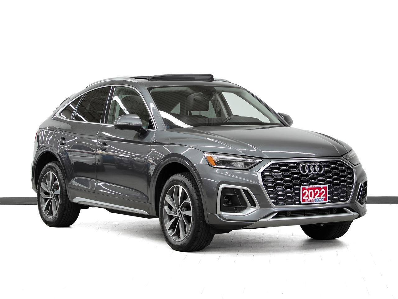 2022 Audi Q5 SPORTBACK PROGRESSIV S-Line AWD | Nav | Panoroof