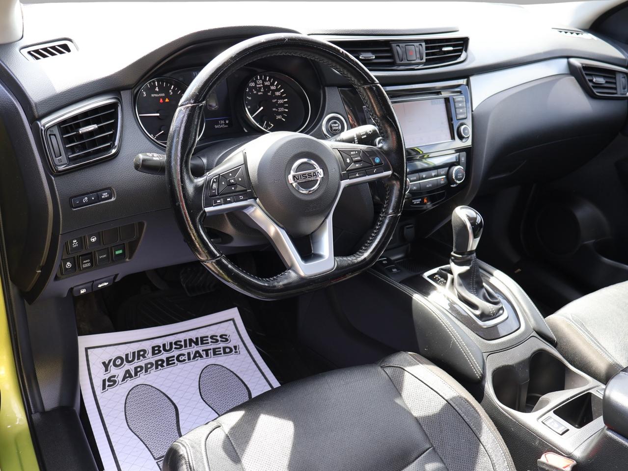 2020 Nissan Rogue Sport Qashqai SL AWD CERTIFIED *ACCIDENT FREE*NISSAN MAINTAIN* CAMERA NAV BLUETOOTH LEATHER HEATED SEATS CRUISE ALLOYS Photo