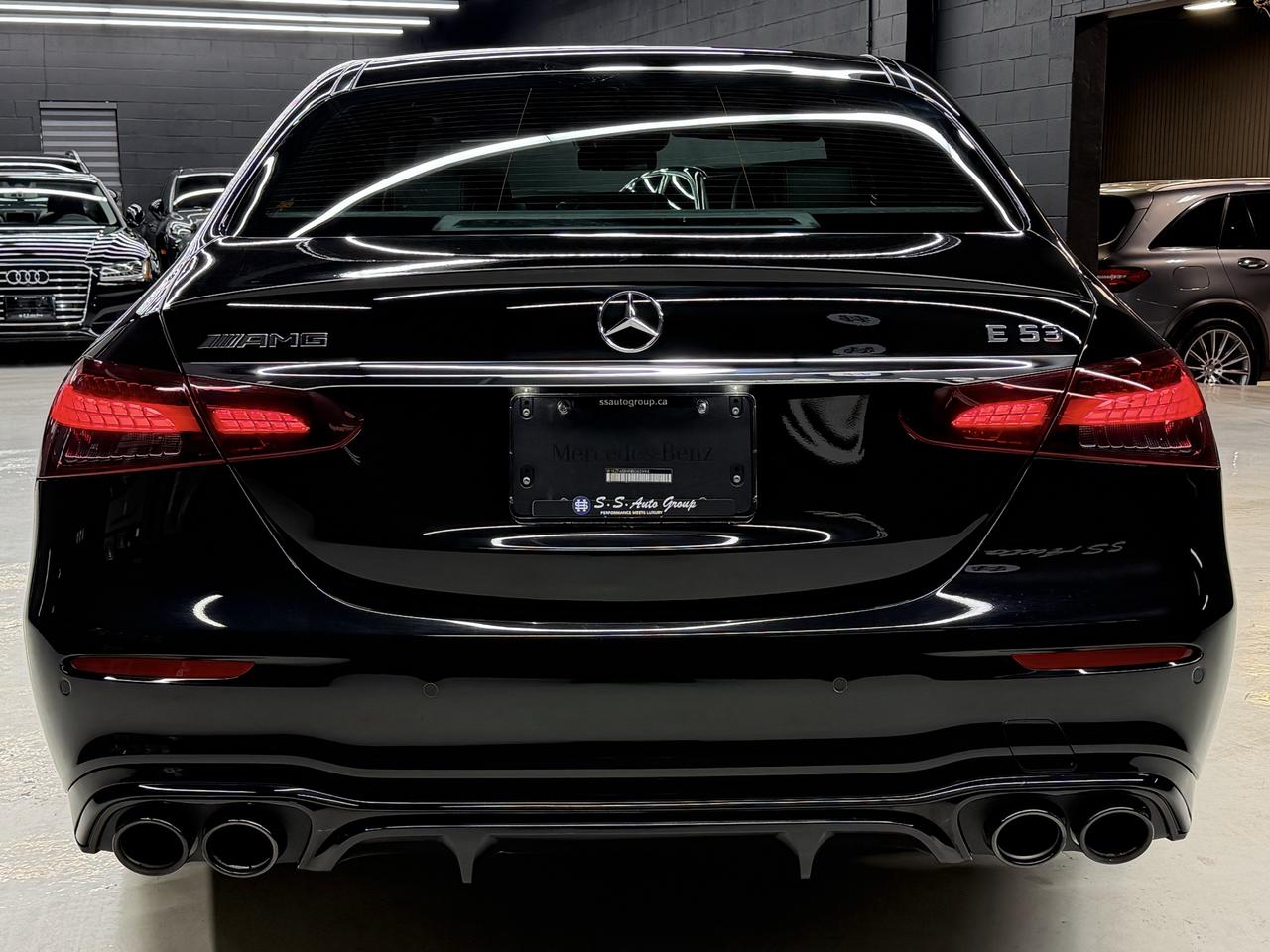 2022 Mercedes-Benz E53 E 53 AMG|CARBON INT|NAV|360CAM|BSM|BURMESTER|PANO| Photo4