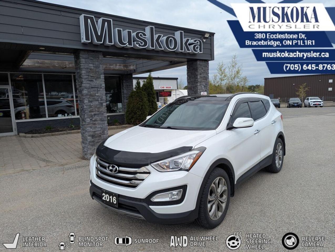 Used 2016 Hyundai Santa Fe Sport Limited for sale in Bracebridge, ON