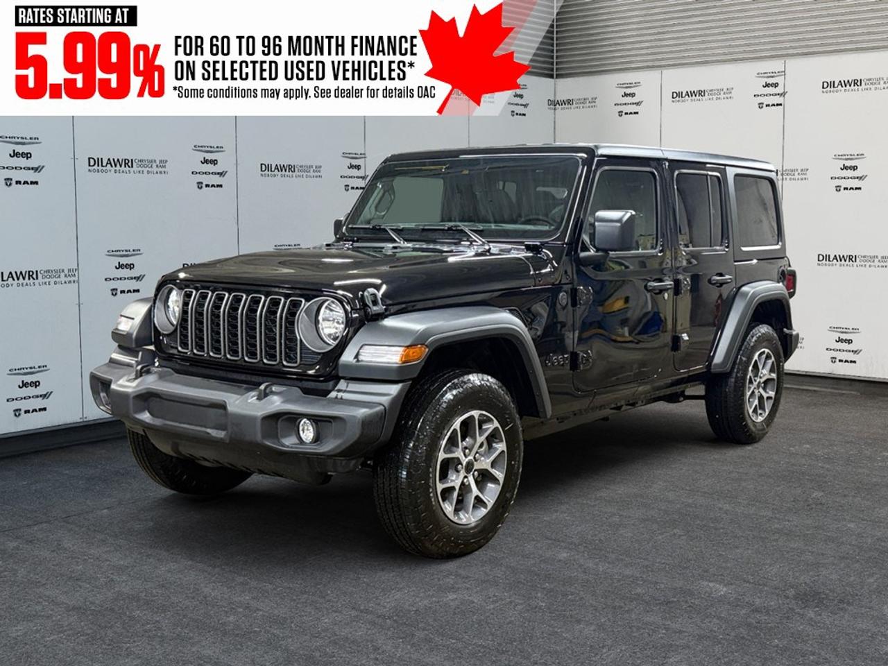 2025 Jeep Wrangler Sport S 4 Door 4x4