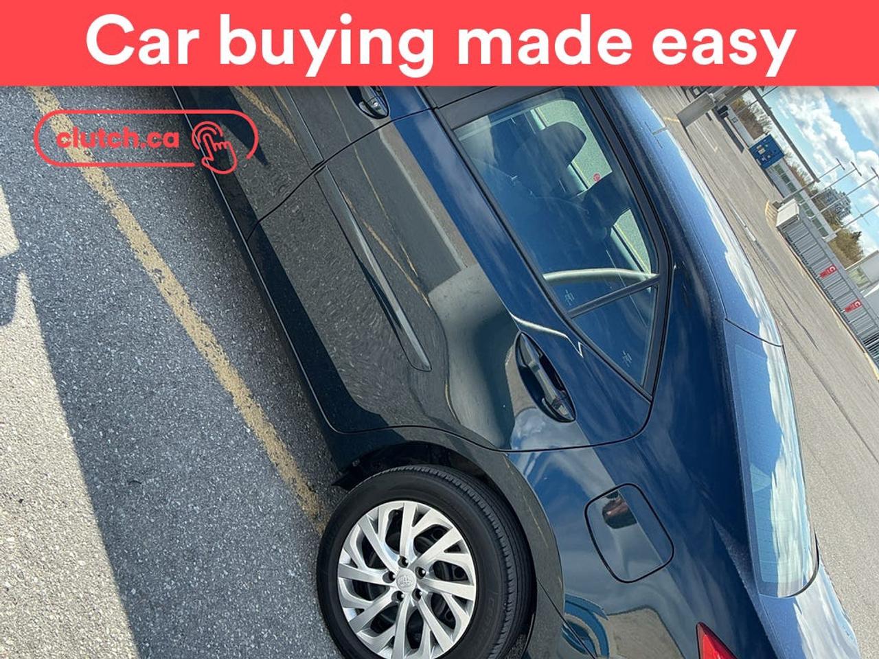 1 OWNER / Front Heated Seats, Folding Rear Seats, Climate Control and more!<br> <br>Clutch is the largest online used car retailer in Canada, delivering a seamless, hassle-free car-buying experience to drivers everywhere. Shop thousands of used cars online, get the right one delivered to your door, and enjoy peace of mind with our 10-Day Money-Back Guarantee. How sweet is that? To learn more, visit clutch.ca.<br> <br>The top features for this car include:<br> <br>Brake Assist<br>Front Heated Seats<br>Folding Rear Seats<br>Climate Control<br>Speed-Sensitive Volume<br>Bluetooth Music<br>Cruise Control<br>Adaptive Cruise Control<br>12V Outlet<br>Hands Free Device Connectivity<br>USB Input<br>Keyless Entry<br>Lane Departure Warning<br>Active Lane Keep Assistance<br>Forward Collision Mitigation<br>Pedestrian Detection<br>Driver Attention Alert<br>Rear Window Defroster<br>Hill Assistance<br>Automatic High Beams<br>Rear View Camera<br> <br>Seamless home delivery - Delivery to your door in a matter of days. Available on select packages.<br> <br>Try it out for 10 days - If you do not like it, we will take it back. <br> <br>Quality assured - All cars go through our rigorous 210-point inspection and reconditioning process.<br> <br>Peace of mind - Warranty and protection plans available.<br> <br>Haggle-free - No haggling or hard sells.<br> <br>100% Transparency - Full inspection reports on every car, including high-res photography and a free Carfax report.<br> <br>Listed price is for cash purchase only and does not include taxes, Shipping Fees (if applicable), Delivery Fees (if applicable), government licensing fees.<br> <br>Previous Provincial Registrations:<br>Ontario<br> <br>Stock # 103233