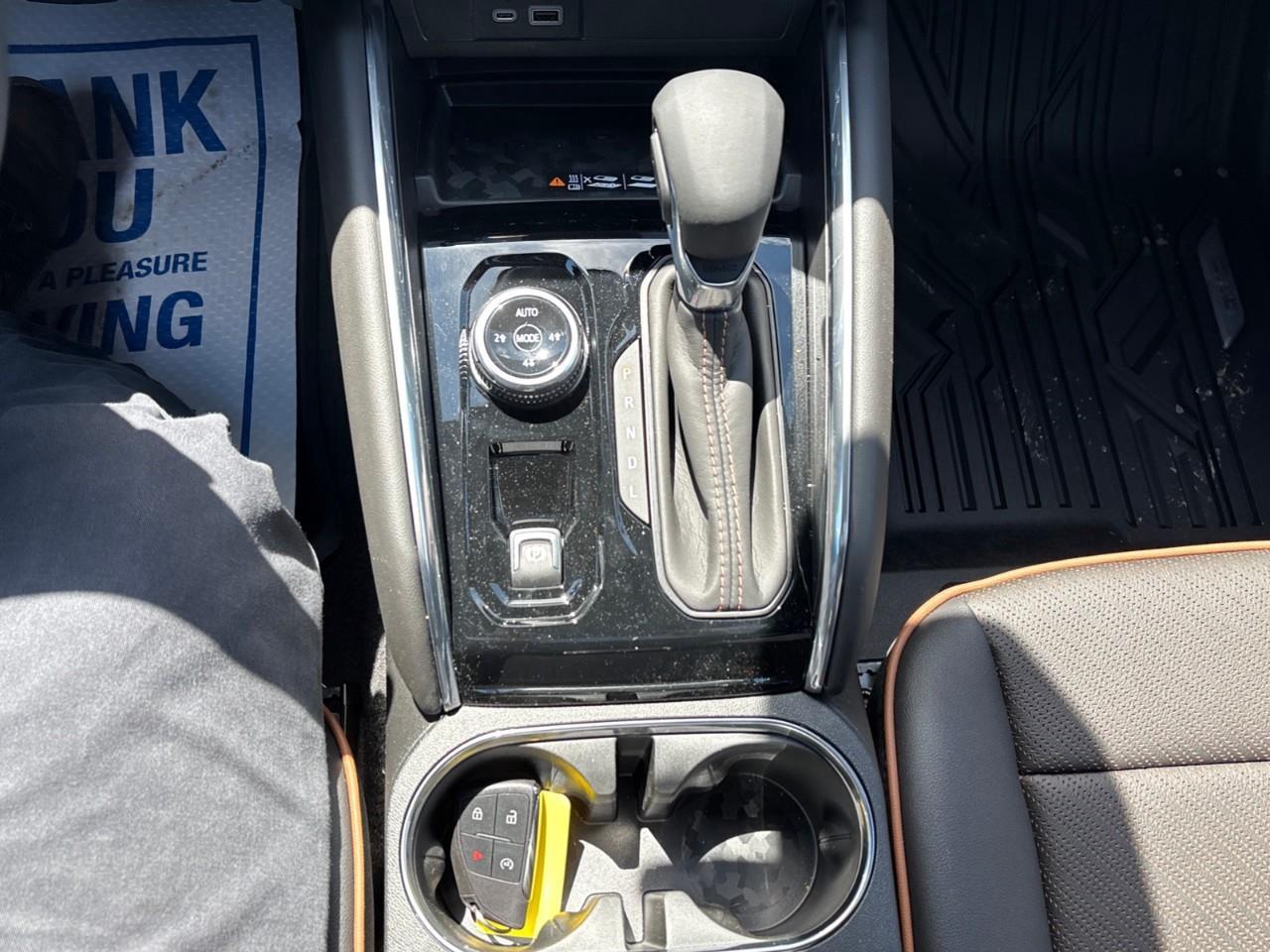 2026 GMC Canyon AT4 New 5 Passenger Mid Size 4X4 Truck with a Power Sunroof, Power Front Seats, Heated and Cooled Front Seats, Heated Steering Wheel, Adaptive Cruise Control, Heads Up Drivers Display, and a 11 Diagonal T Photo