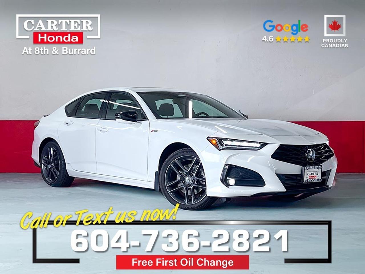 Used 2024 Acura TLX A-Spec SH-AWD | Vented Red Milano Leather/ELS Spkr for sale in Vancouver, BC
