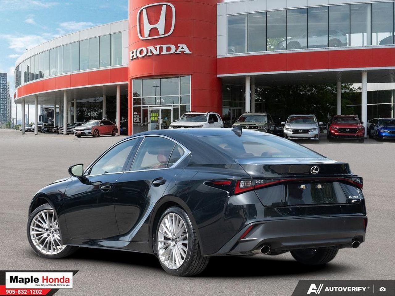 2023 Lexus IS Ultra Luxury| Sunroof| Red Leather vented seats | Photo