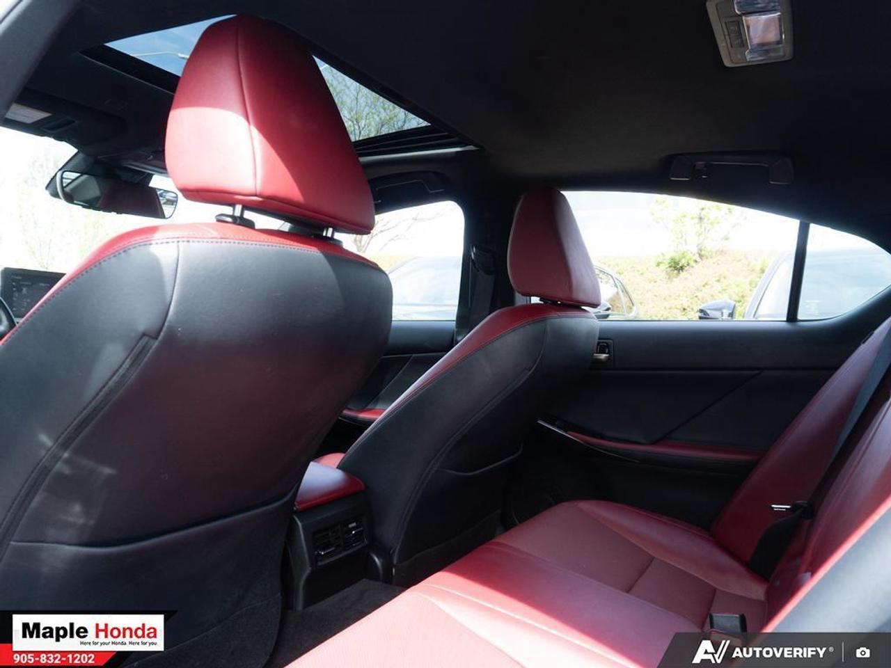 2023 Lexus IS Ultra Luxury| Sunroof| Red Leather vented seats | Photo