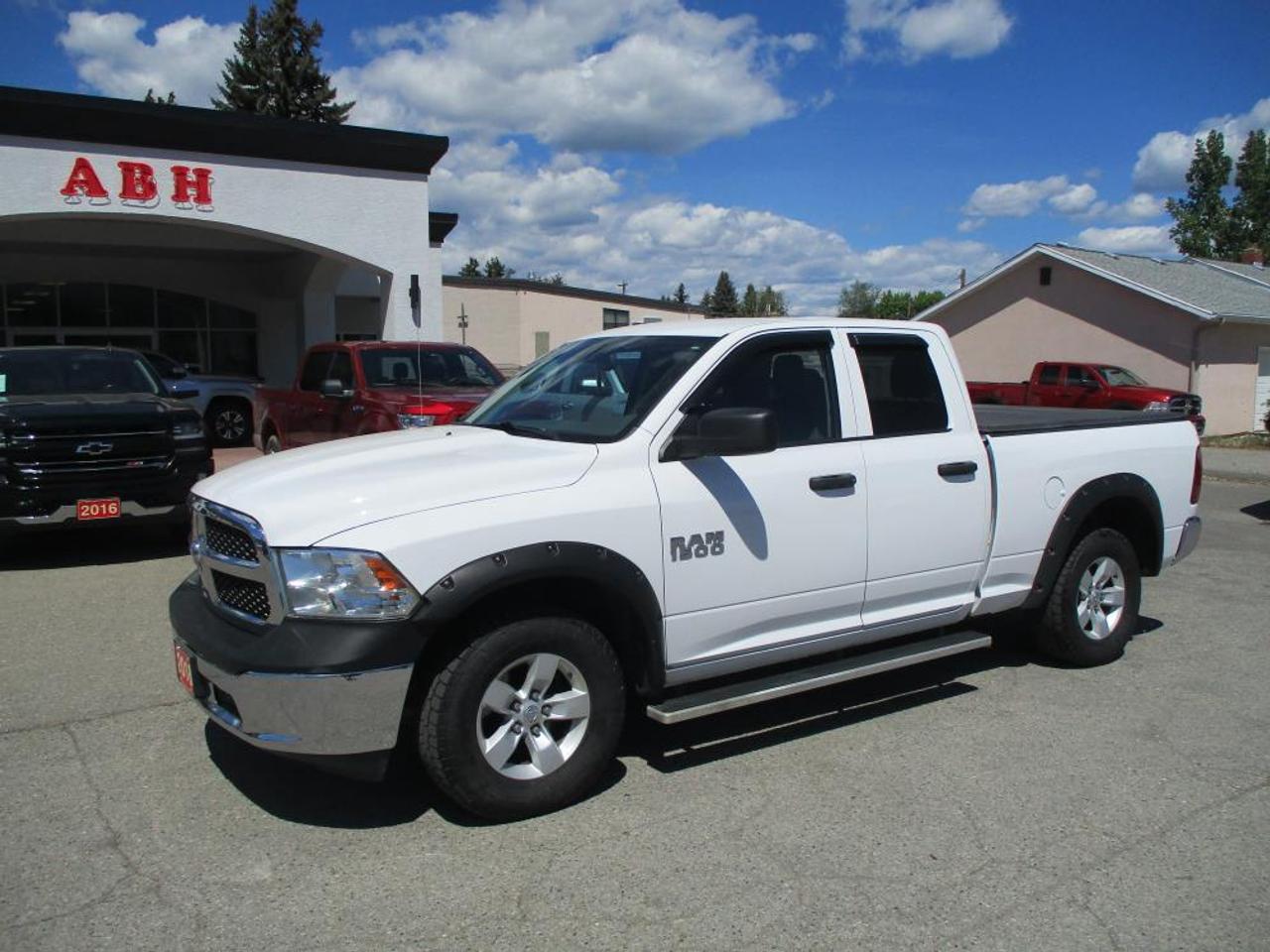 Check out this dependable and versatile 2018 Ram 1500 ST Quad Cab 4x4! Powered by a fuel efficient yet capable 3.6L Pentastar V6 paired with a smooth shifting 8-speed automatic transmission, this truck delivers excellent performance whether youre commuting, towing, or heading off the beaten path.

Well equipped with climate control, tilt steering column, cruise control, Bluetooth connectivity, power group, rear backup camera, traction control, and tow/haul mode for added confidence when pulling a trailer or hauling gear. The spacious Quad Cab provides comfortable seating and practical storage space for work or family use.

This Ram 1500 offers the perfect balance of capability, comfort, and value in a tough 4x4 package thats ready for all seasons. Dont miss your chance to own this well cared for truck! Dlr#9243