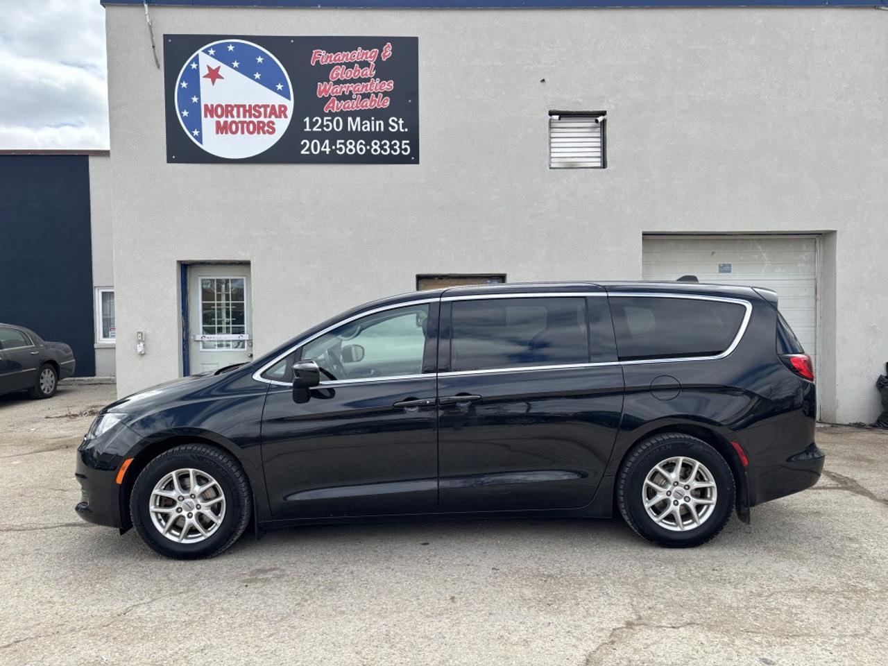 <p>This 2021 Chrysler Grand Caravan SXT is a reliable choice with its low mileage 3.6L V6 with ONLY 103796 KMS and spacious interior. Loaded with high value options including Dual Climate control A/C, PW, PDL, Alloys, pwr seats 7 passenger seating and more. Perfect for families or those who need extra cargo or passenger space, this van is MB safetied and ready to hit the road in style. Dont miss out on this black beauty!&nbsp;</p>
<p>Includes a 1 year comprehensive warranty thats extendable at a reasonable additional cost up to 3 more years. Ask for details!</p><br><p>Dealer Permit #1363 All advertized prices are subject to applicable taxes. Bank and In-house financing available. Call for details 204-586-8335 or view at Northstar Motors 1250 Main St Winnipeg. Proudly serving Manitoba for over 30 years!</p>