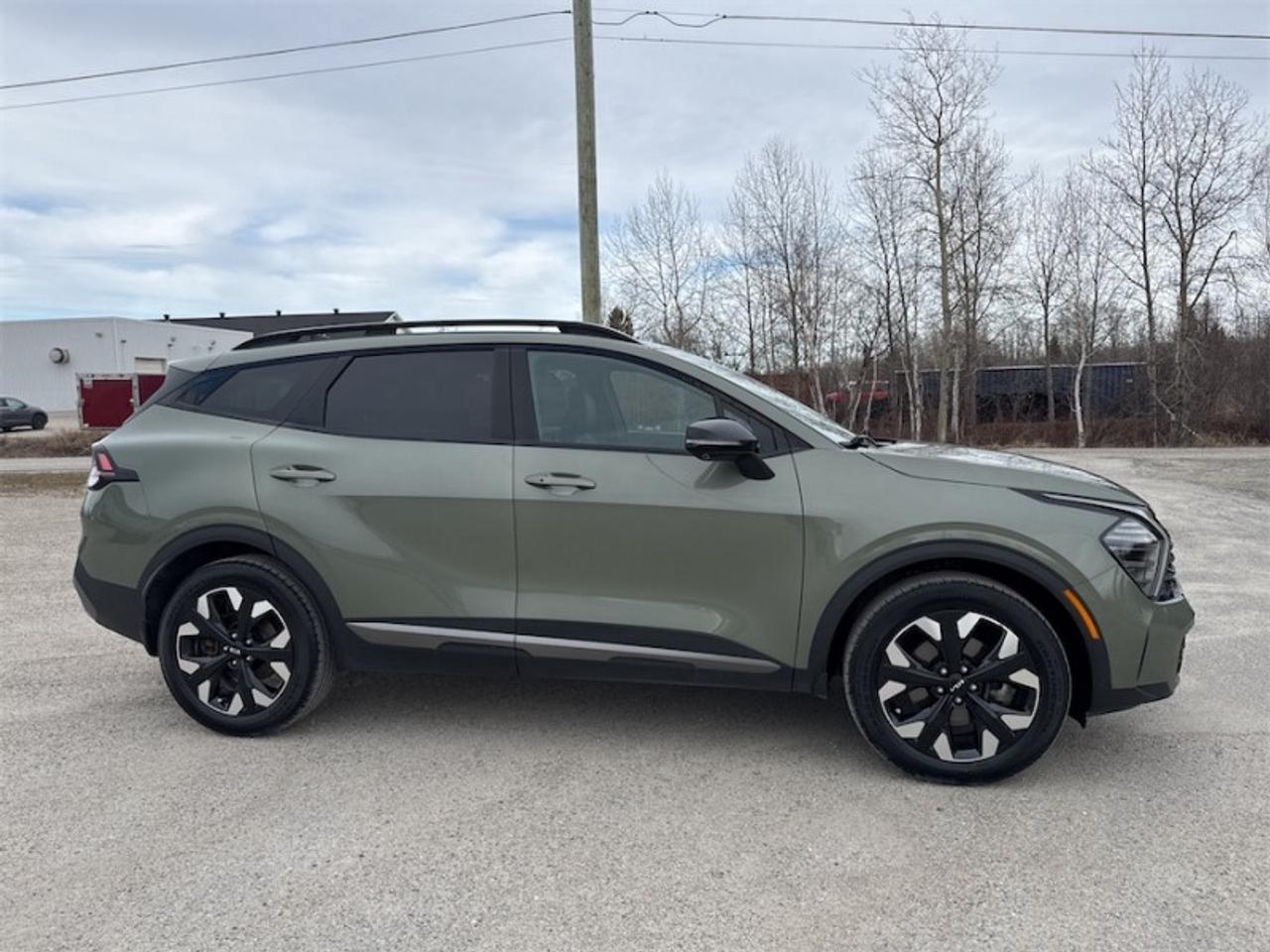 2023 Kia Sportage X-Line Limited  Panoramic Sunroof - $235 B/W Photo