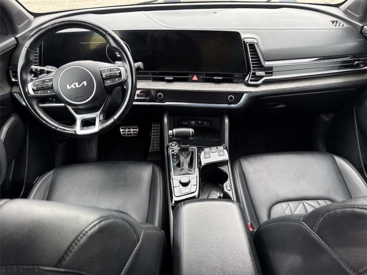 2023 Kia Sportage X-Line Limited  Panoramic Sunroof - $235 B/W Photo3