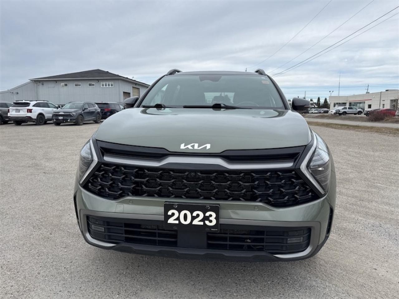 2023 Kia Sportage X-Line Limited  Panoramic Sunroof - $235 B/W Photo