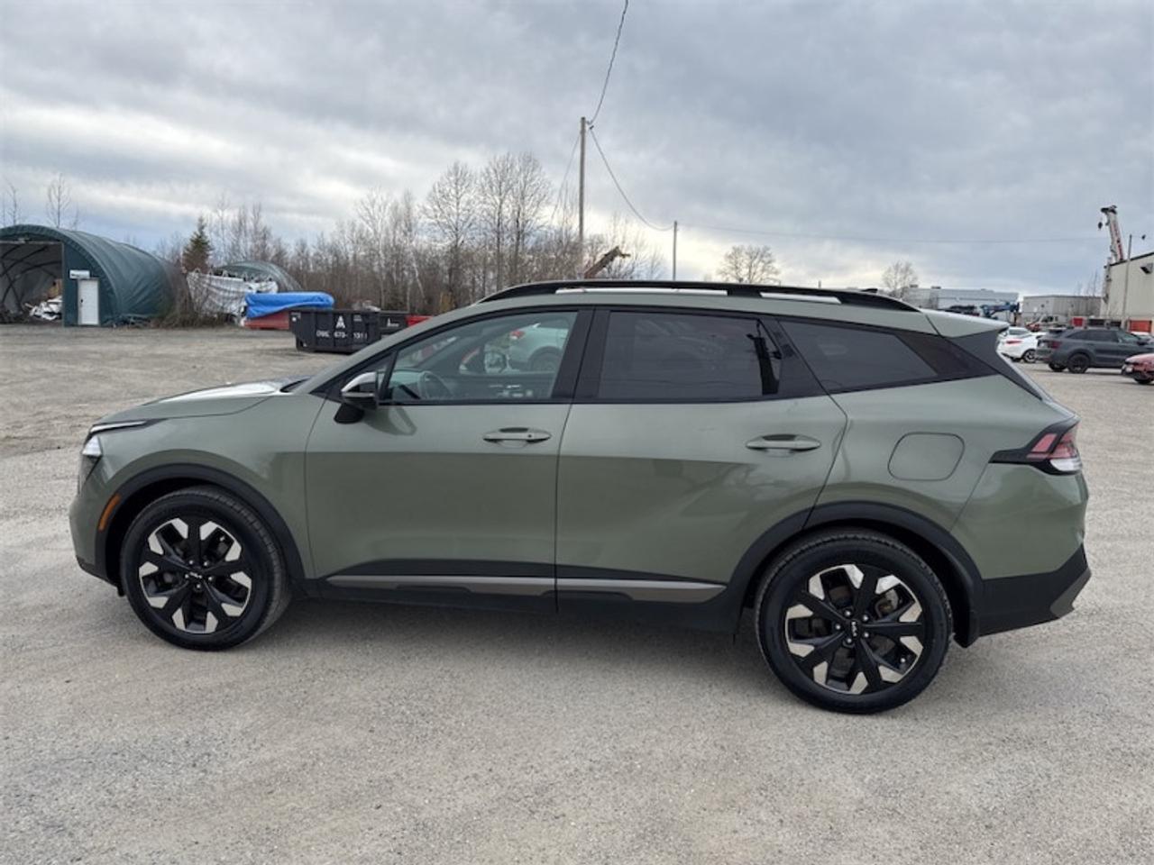 2023 Kia Sportage X-Line Limited  Panoramic Sunroof - $235 B/W Photo
