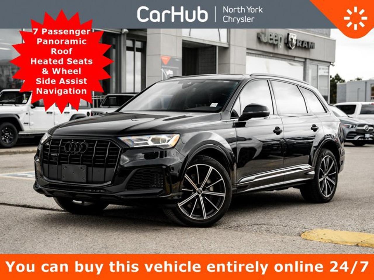 Used 2022 Audi Q7 Komfort 7 Pass Panoroof Heated Seats & Wheel Side Assist Navi for sale in Thornhill, ON
