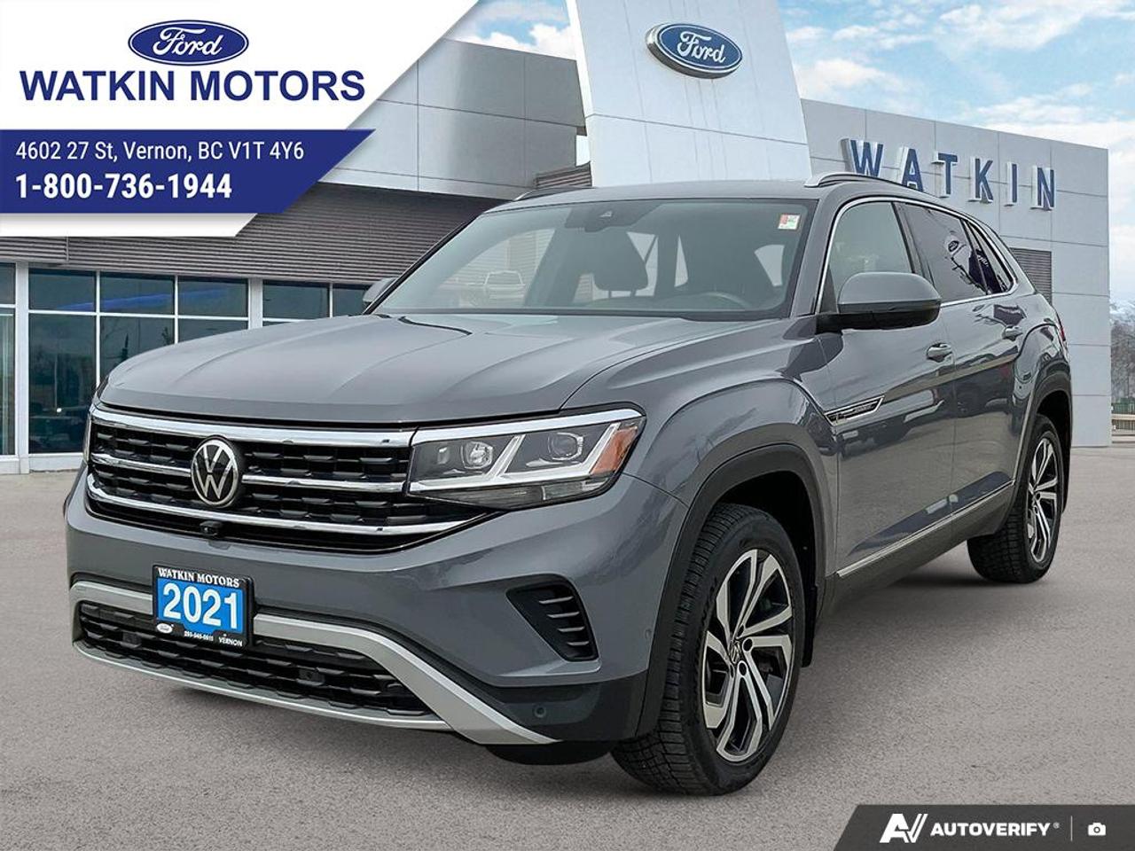 Used 2021 Volkswagen Atlas Cross Sport for sale in Vernon, BC
