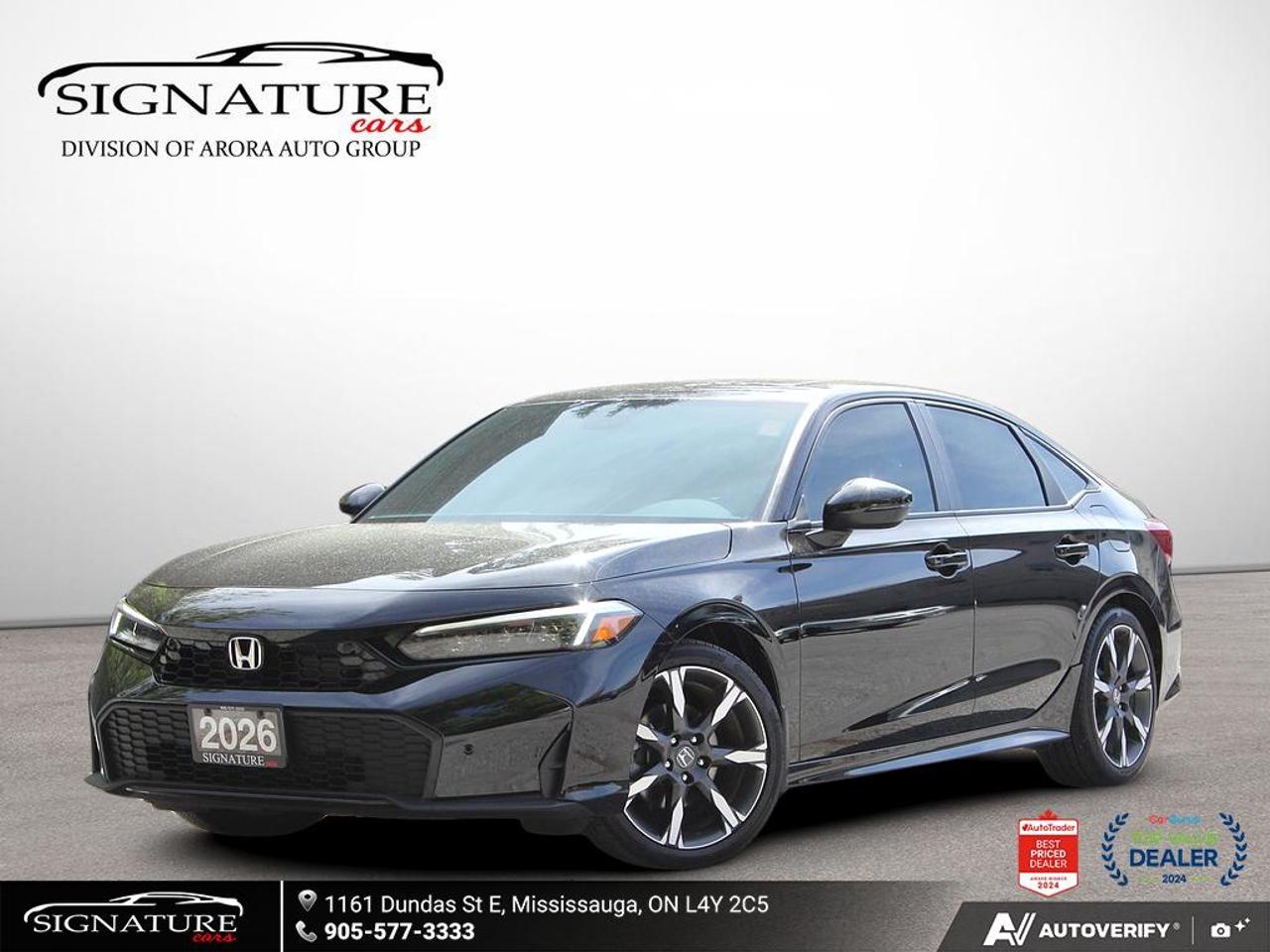2026 Honda Civic Sport Touring No Accident One Owner Sunroof Leathe
