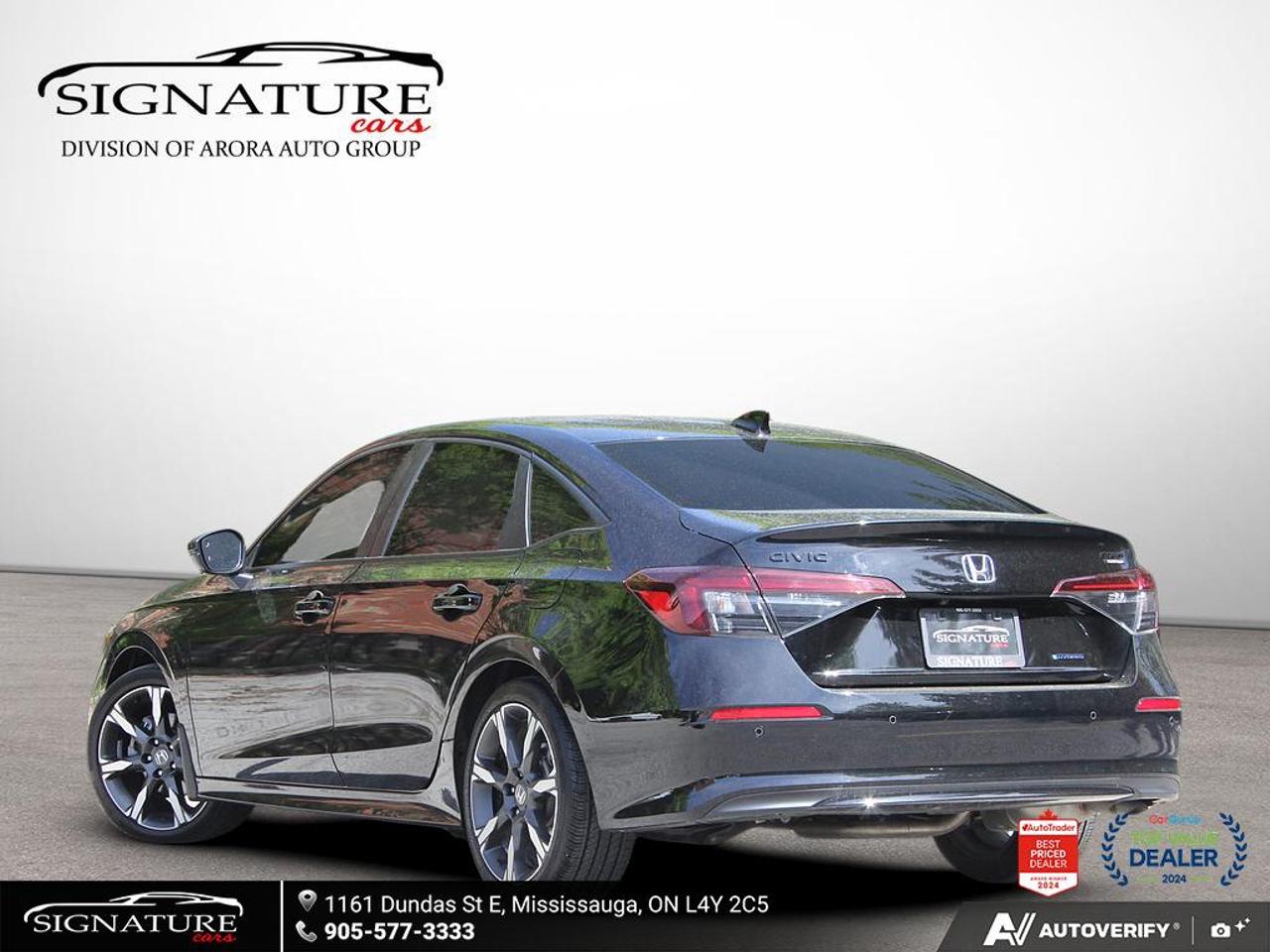 2026 Honda Civic Sport Touring No Accident One Owner Sunroof Leathe Photo3