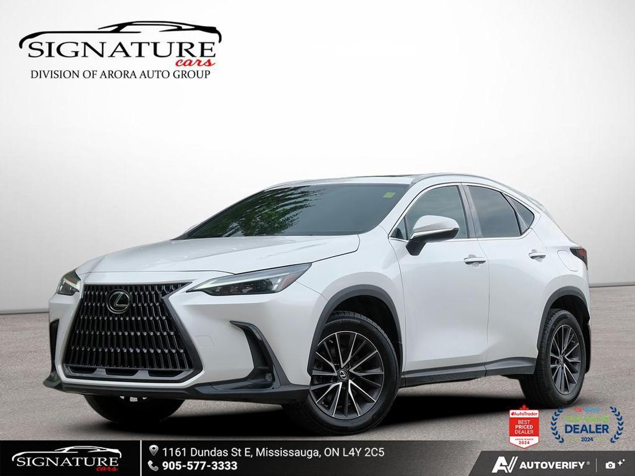 2022 Lexus NX 350h Premium AWD No Accident Red Leather Cooled Seats Photo0