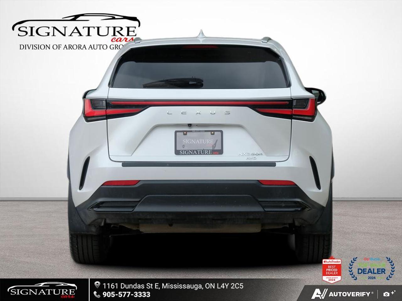 2022 Lexus NX 350h Premium AWD No Accident Red Leather Cooled Seats Photo