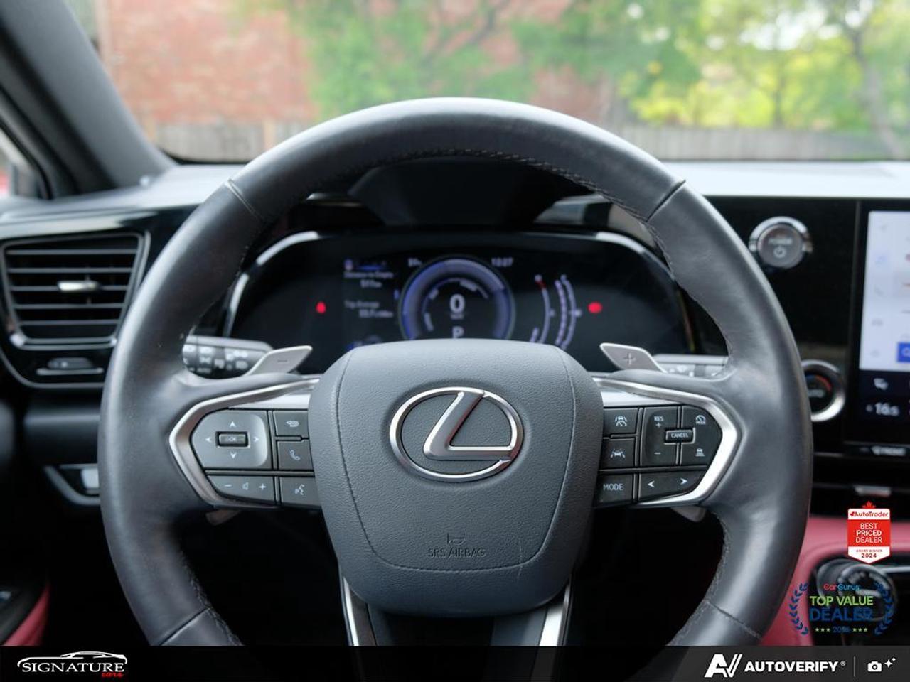 2022 Lexus NX 350h Premium AWD No Accident Red Leather Cooled Seats Photo