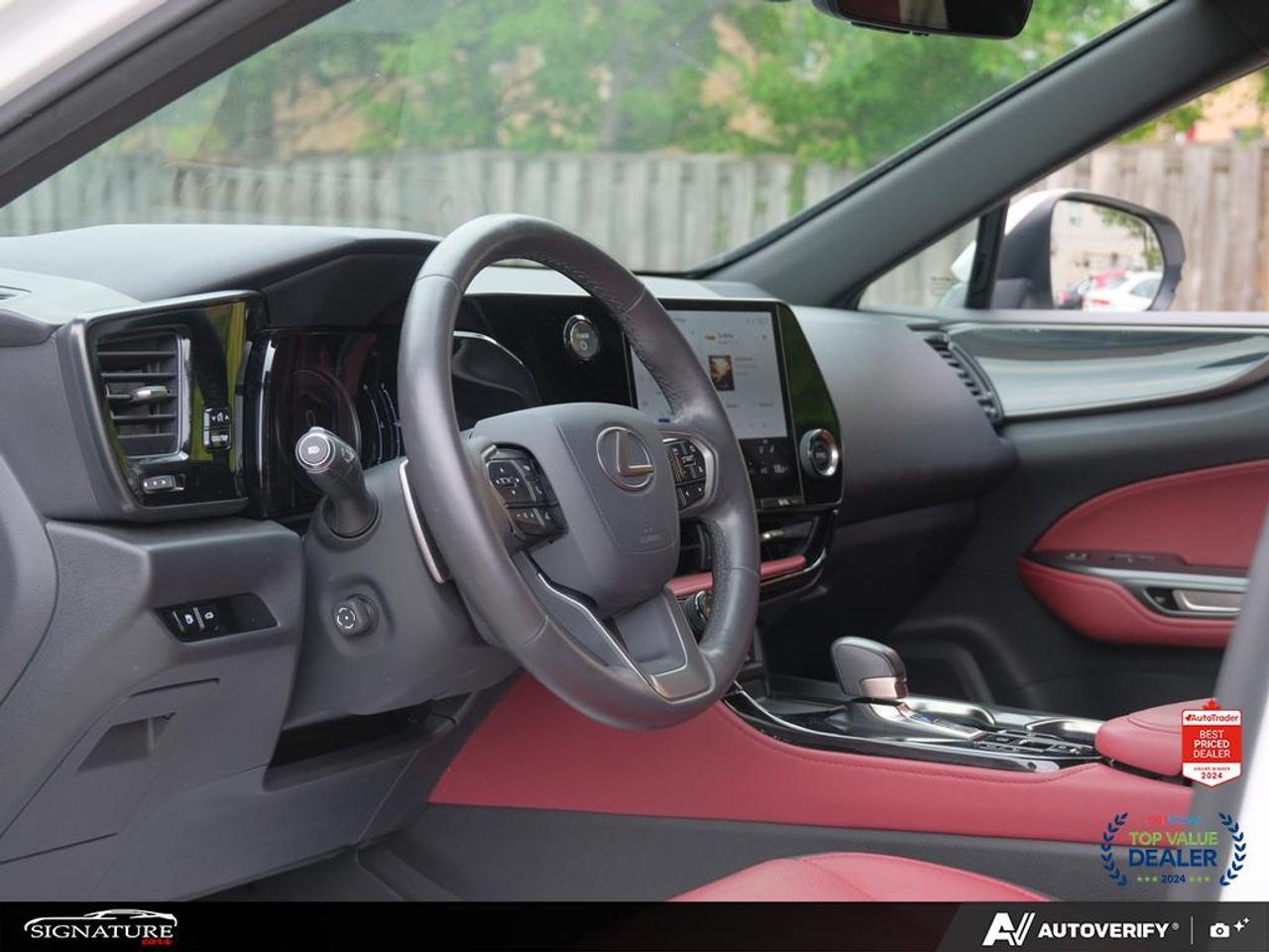2022 Lexus NX 350h Premium AWD No Accident Red Leather Cooled Seats Photo